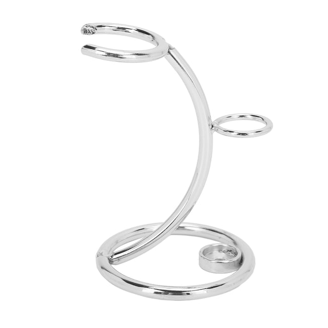 Brush Stainless Steel Safety Stand Modern Fast Drying Hygienic Rustproof Mens' Shaving Holder Base for Shavers