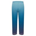 thumbnail image 3 of cllios Mens Long Sleeve Pajamas Sets Gradient Print Loungewear Ultra Soft Button Down Sleepwear 2 Pcs Pj Set with Pockets, 3 of 6