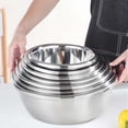 thumbnail image 4 of Matoen12 Stainless Steel Mixing Bowls Thickened Multi-functional Large Basin 8.7", 4 of 9