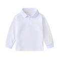 thumbnail image 1 of Chemise Polo Garçon Chemise à Rayures Garçons Chemises de Rugby à Manches Courtes 4-5 Ans Mode Garçons, 1 of 3