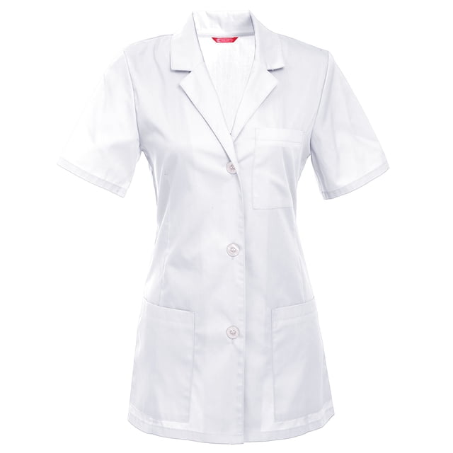 Manteau de Laboratoire à Manches Courtes de 29 Po pour Femmes