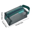 thumbnail image 2 of Nylon Mesh Wallet Large Capacity Key Bag Card Bag Money Bag Transparent Storage Bag, 2 of 4