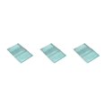 thumbnail image 1 of Youkk Polyester Chenille Bath Mat - Strong Water Absorption Exquisite Crafted Soft Texture No Shedding Sky Blue 40cm*60cm 3Set, 1 of 6