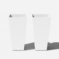 thumbnail image 1 of Veradek Pure Series Midland 30" Planter 2 Pack White, 1 of 10