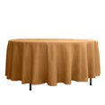 thumbnail image 1 of LNGOOR 108” Wholesale Round Tablecloth Polyester Round Table Linens For Wedding Party Banquet Restaurant -  WHITE, 1 of 11