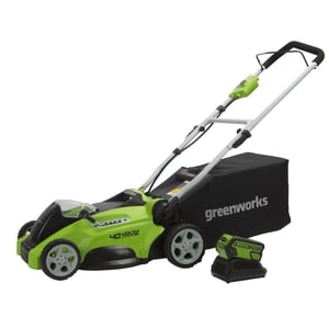 Greenworks 40v 16" 2in1 Tondeuse à gazon sans fil
