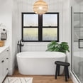 thumbnail image 2 of RoomMates Studio Clear Bamboo Privacy Window Film, 2 of 11