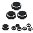 thumbnail image 2 of Couvercle de Bouton de Commutation 3 Pcs Bouton de Climatisation de Voiture Démarrage Moteur Rotation Bouton Couverture Extérieure Noir, 2 of 5