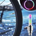 thumbnail image 4 of JilgTeok 4 Packs Motion Activated LED Wheel Lights for Bikes, Motorcycles & Cars Waterproof Tire Valve Stem Lights with Vibration Sensor, Easy Install Safety Lights for Night Riding, 4 of 4