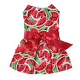 thumbnail image 1 of Chien Robe d'Été Sweetie Blanc Points Modèle Robes Vêtements avec Bowknot Robe Sans Manches Cool pour Chien Chiot Chat, 1 of 7