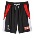 thumbnail image 1 of Refurbished FIFA Men's Canada Athletic Shorts, L, Black, 1 of 1