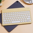 thumbnail image 2 of Clavier de Machine à Écrire Sans Fil Portable Bluetooth Couleur Clavier d'Ordinateur, Mini Machine à Écrire Rétro Sans Fil Compacte au Design Flexible Clavier, Design Compact Ultra-Mince, 2 of 3