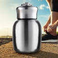 thumbnail image 2 of Stainless Steel Mini Vacuum Insulated Water Bottle 200ML Compact Portable Design For Cold Hot Beverages Leak Proof Kitchen Dining Bar Use, 2 of 8