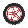 thumbnail image 3 of Rear Wheel, Reliable Pocket Bike Tire Rubber Metal Anti Skid With High Rigidity For Bicycle Red, 3 of 8