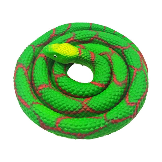 Creative Tricky Simulation Toy Snake Soft Glue Scary Whole Person Rubber Animal Fake Snake