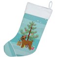 thumbnail image 2 of Carolines Treasures CK3544CS Brussels Griffon Christmas Tree Christmas Stocking, Large, Multicolor, 2 of 2