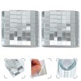 thumbnail image 4 of MasteelfCA 2 Rouleaux d'Autocollants Mosaïques Adhésifs pour Décoration de Bricolage, 4 of 8