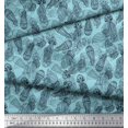 thumbnail image 2 of Soimoi Viscose Chiffon Fabric Jellyfish Ocean Decor Fabric Printed Yard 42 Inch Wide, 2 of 2