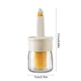 thumbnail image 3 of Oil Dispenser Bottle With Basting Brush for Grilling Baking and Frying, Food Grade Refillable Kitchen Oil Brush, 3 of 6