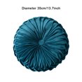 thumbnail image 3 of kurtrusly Coussin d'Assise Polyvalent et Confortable pour la Relaxation Simple Coussin Décoratif Peau Bleu 35CM 1Set, 3 of 6