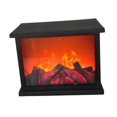 thumbnail image 3 of S SERENABLE Fireplace Lantern Decorative Portable Fireplace Flameless Fire Light Realistic Flame Atmosphere Light LED Flame Room Decor, 3 of 9