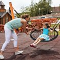 thumbnail image 4 of Costway 40'' Spider Web Tree Swing Set w/ Adjustable Hanging Ropes Kids Play Set Black, 4 of 10