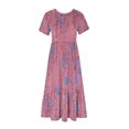 thumbnail image 4 of Robe Complète Georges Robes pour Femmes 2024, Chandail Tricoté à Encolure en U pour Femmes avec Dentelle et Robe Chandail au Tempérament à la Mode, 4 of 4