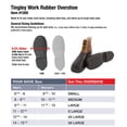thumbnail image 3 of Tingley Rubber Work Rubber Hi-top Overshoe Black Xlarge - 1300, 3 of 12