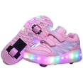 thumbnail image 2 of Chaussures Lumineuses LED Colorées Mode Enfants Adultes Ultra-Légères Patins à Roulettes Heelys, 2 of 10