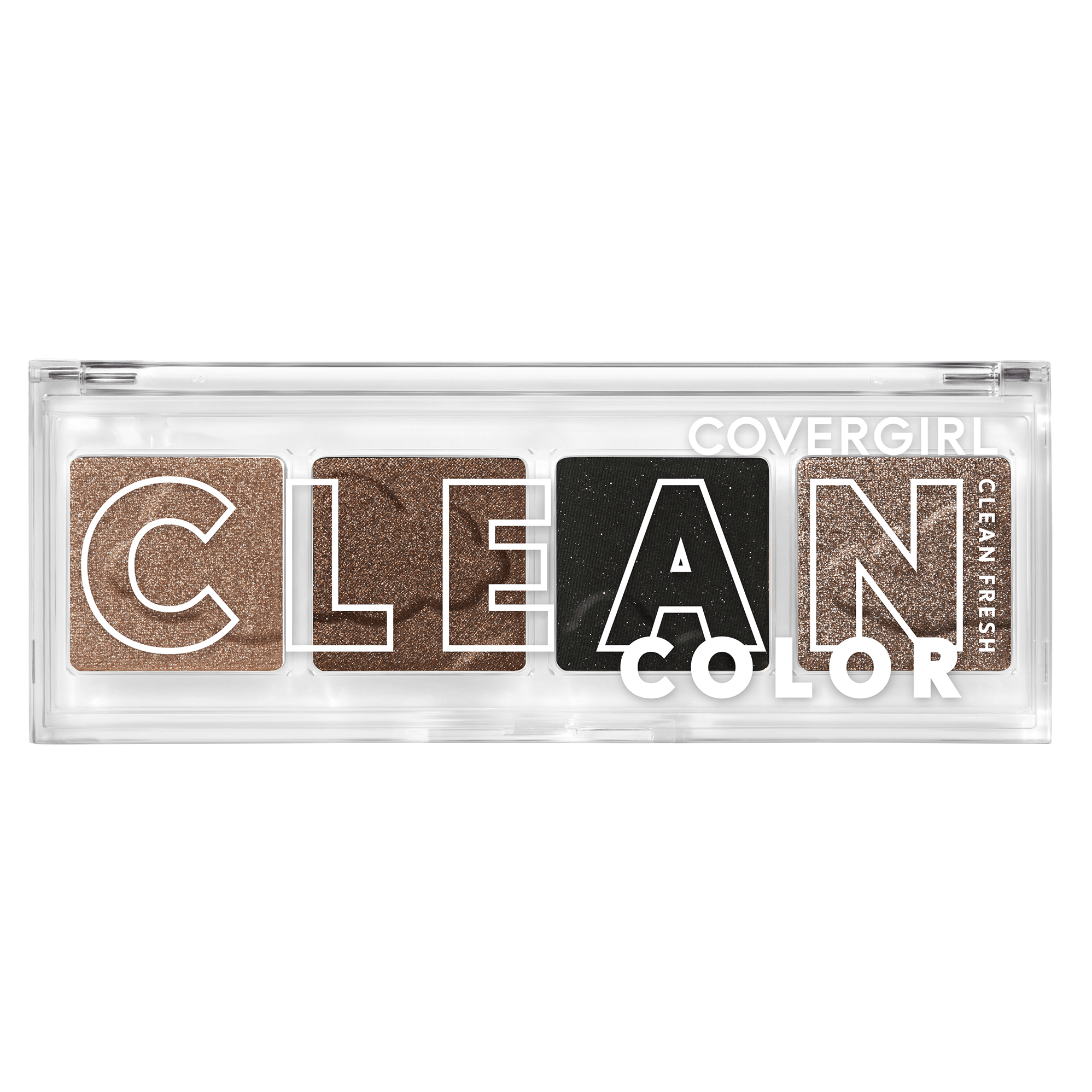 Covergirl Clean Eye Color, formule pure, saine et végétalienne, sans talc, huile minérale, paraben et parfum, hautement pigmenté, 100% Sans Cruauté