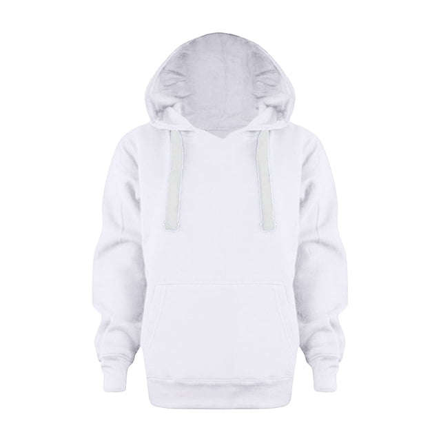 PMVFHDE Chandail à Manches Longues pour Filles, Col Rond Décontracté, Côtelé, Coupe Ample, Blanc, 4-5 Ans