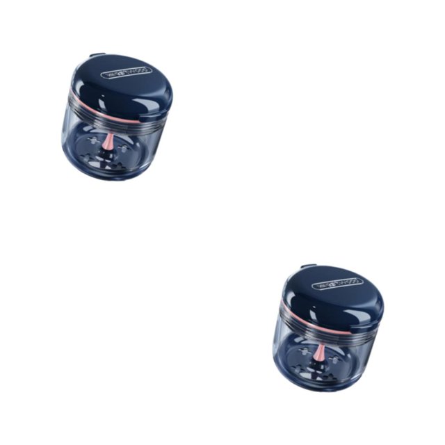 Youkk Convenient And Separation - Hassle-Free Denture Maintenance Denture Storage - And Effective And Unique Practical Sapphir e Blue 2Set