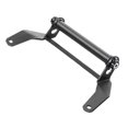 thumbnail image 1 of Miulika Support de Téléphone Mobile pour Moto en Aluminium CNC Support de Navigation Réglable Noir, 1 of 9