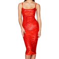 thumbnail image 2 of Pisexur Robes pour Femmes Col Rond Dos Nu Robe de Cocktail Mode Paillettes Scintillantes Robe de Soirée Boîte de Nuit Fête Robe Ajustée Robes de Retour à la Maison Élégante Robe d'Invitée de Mariage Tunique Robe Midi, 2 of 3
