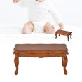 thumbnail image 2 of Doll House End Table, Miniature End Table Model Wooden Doll House Furniture, Doll House Furniture Wood, Mini Doll House Props For 1/12 Doll House Playing, 2 of 8