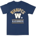 thumbnail image 1 of CFL Winnipeg Blue Bombers CFL Gold Navy X-Large T-Shirt, 1 of 4