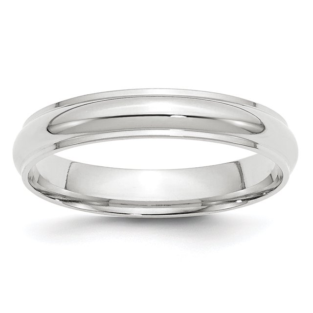 14KW 4mm Half Round with Edge Band Size 14 Size 14