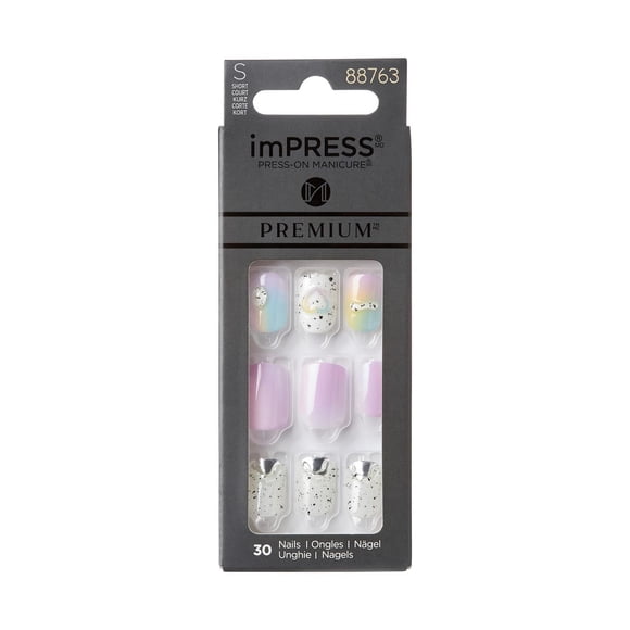 KISS ImPress Premium - Fake Nails, Short