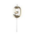 thumbnail image 1 of SHAGUOZHOU Dinner Candlesticks Advent And Holder Birthday Candles Extended Big Number Candle Multicolor 3D Design Cake Topper Decoration For Any Celebration, 1 of 8