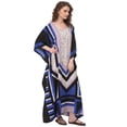 thumbnail image 2 of Caftans Longs pour Femmes Grande Taille Robe Caftan Robe de Soirée Fête Été Plage Robe d'Été Manches Kimono Longues Robes Décontractées en Ligne, 2 of 4