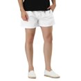 thumbnail image 4 of INSPIRE CHIC Men's Quick Dry Swim Trunks Lightweight Polyester Board Shorts with Mesh Lining 32 White, 4 of 7