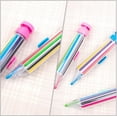 thumbnail image 2 of Crayons Bulk Multicolor Pen 8 in 1 Multicolor Crayons 4pcs Retractable Crayon Pens Interchangeable 8 Colors Graffiti Painting Crayons for Students Kids Crayons Bulk Multicolor Pen, 2 of 6