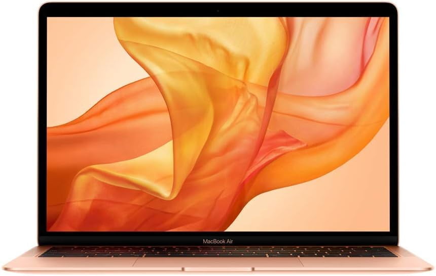 Refurbished Apple MacBook Air 13.3" (Late 2018) i5-8210Y CPU @ 1.60GHz A1932 8GB RAM 128GB SSD Gold (Grade A+)