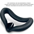 thumbnail image 3 of EASTIN Oculus Quest 2 Accessories Black Silicone Face Cover for Meta Quest 2 Sweat-Resistant Dustproof Comfortable Fit Oculus Quest 2 Compatible, 3 of 7