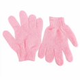 thumbnail image 2 of Exfoliating Bath Gloves for Body Scrub Exfoliator 4 Pairs (Random Color), 2 of 6