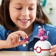 thumbnail image 2 of MEGA Pokémon Figurine articulée Forgerette, Pokéball (20 pièces), 2 of 6