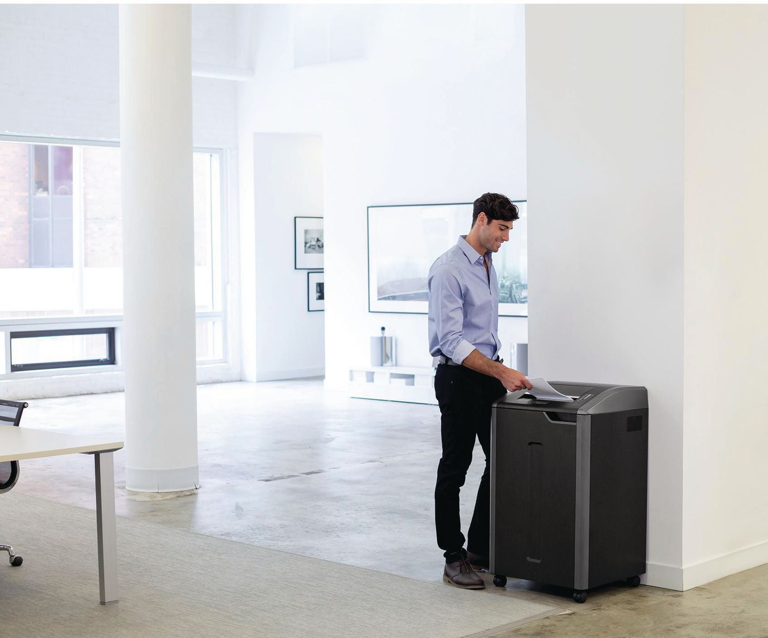 Déchiqueteuse Powershred®  485Ci coupe croisée - Technologie antibourrage