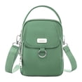 thumbnail image 1 of EGNMCR Organisateurs et Rangement de Garde-Robe, Sac Bandoulière Imperméable pour Femmes, Sac pour Téléphone Mobile à Compartiments Multiples Sac Messager pour Femmes Sac Décontracté en Toile Oxford Sac pour Femmes Épaule Bandoulière Rangement, 1 of 2