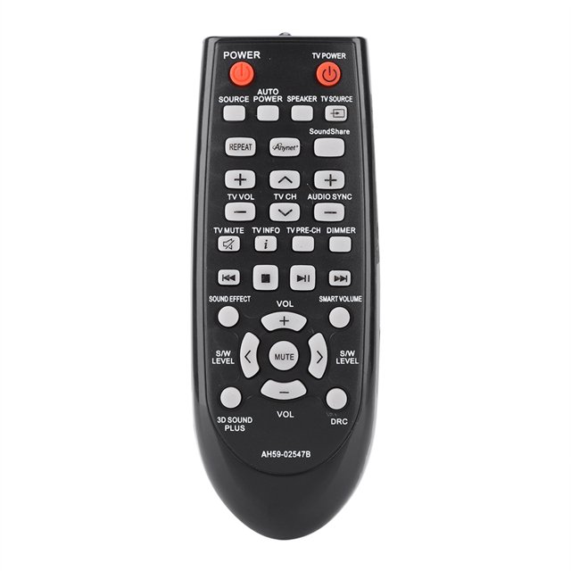 DEWIN Télécommande de Remplacement pour Samsung Soundbar AH59-02547B