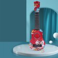 thumbnail image 1 of Jouet Yukriri Rouge WLOELOEW pour Enfants, Instrument de Simulation pour Débutants, Jouet Musical d'Éveil, Guitare pour Débutants, Instrument de Musique, Yukriri Portable, 1 of 7